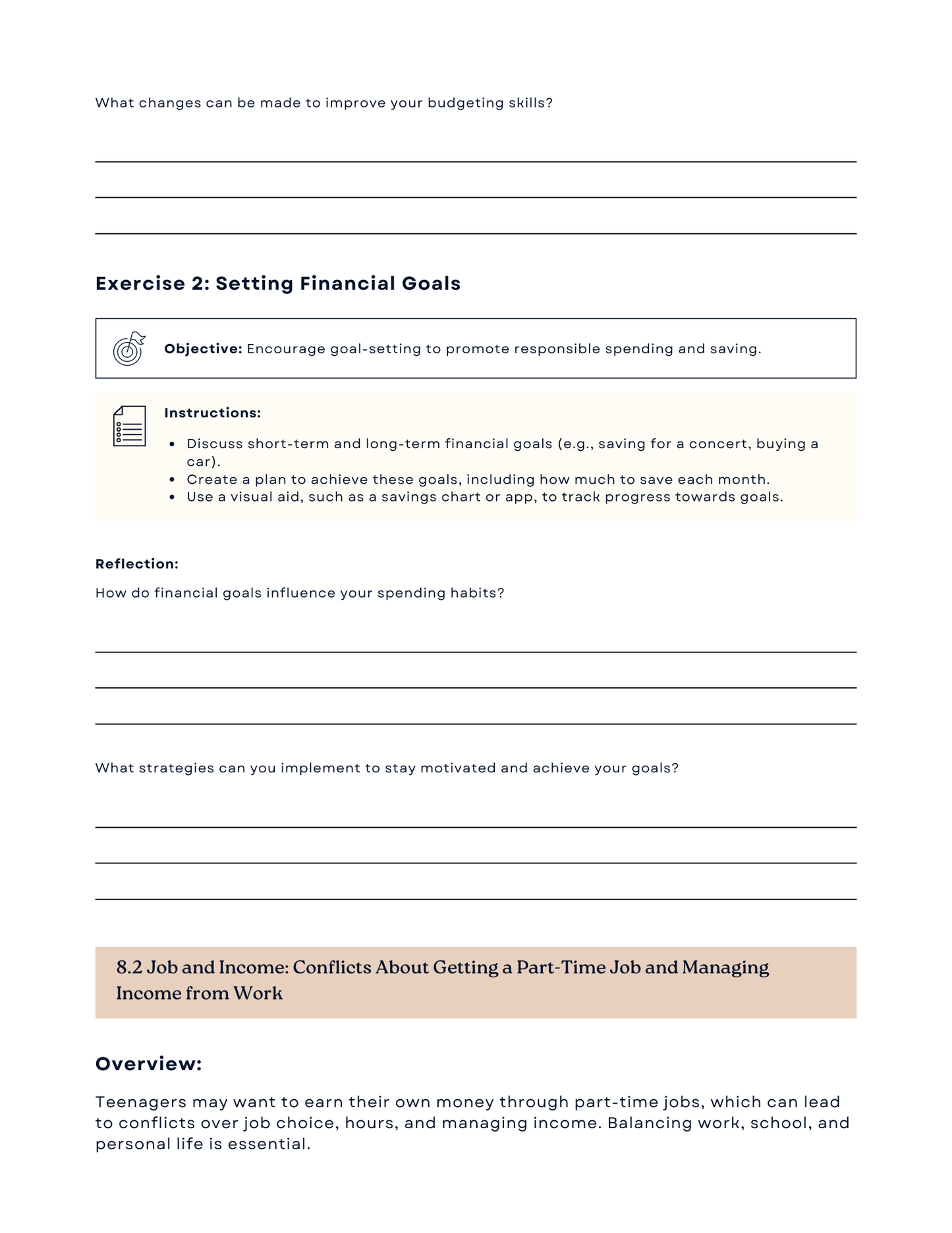 Let's Work It Out: A Workbook for Moms and Their Teenagers - Improve Communication, Resolve Conflicts, and Build Stronger Relationships