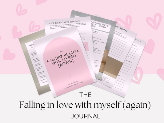 Falling in Love with Myself (Again) Journal Template